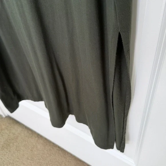 Women’s Daily Ritual Sleeveless Dark Green Maxi Dress size small - Picture 4 of 4